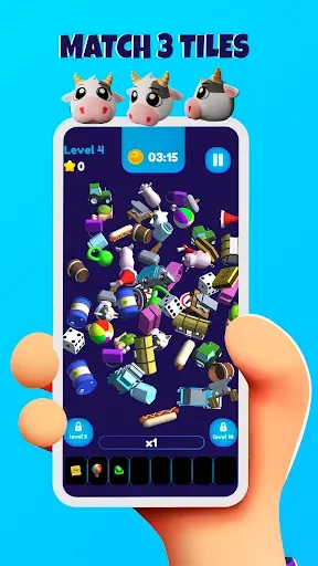 Скриншот 2 — Play And Match 3D Objects