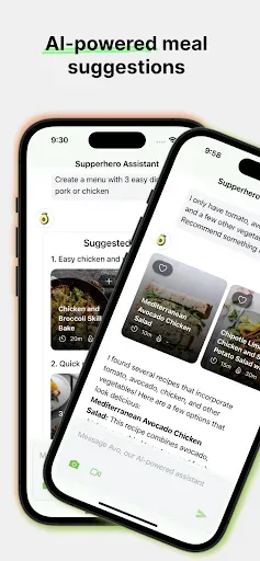 Скриншот 7 — AI meal planner by Supperhero