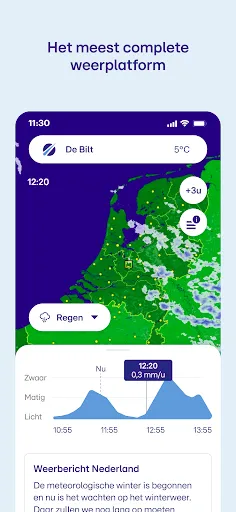 Скриншот 1 — Buienradar - weer