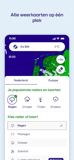 Скриншот 3 — Buienradar - weer