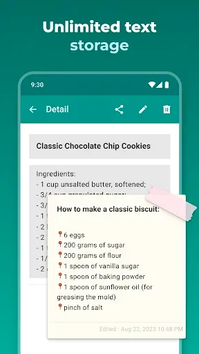 Скриншот 2 — Simple Notes: Note-Taking App