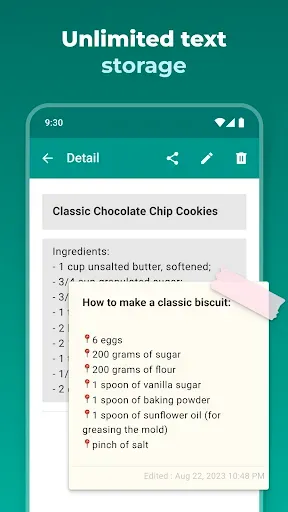 Скриншот 7 — Simple Notes: Note-Taking App