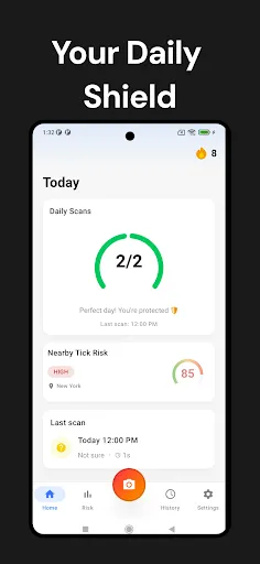 Скриншот 2 — Tick Detector - Сканер клещей