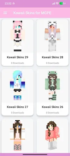 Скриншот 3 — Милые скины для Minecraft