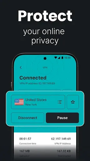 Скриншот 2 — Surfshark: Secure VPN service
