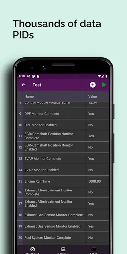 Скриншот 5 — Gretio - Automotive Scan Tool