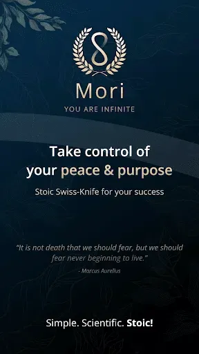 Скриншот 1 — Stoic Journal Meditation: Mori