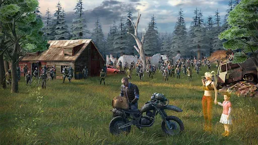 Скриншот 1 — Dawn of Zombies: Survival RPG