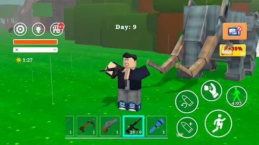 Скриншот 4 — Night Survive in Haunt Forest