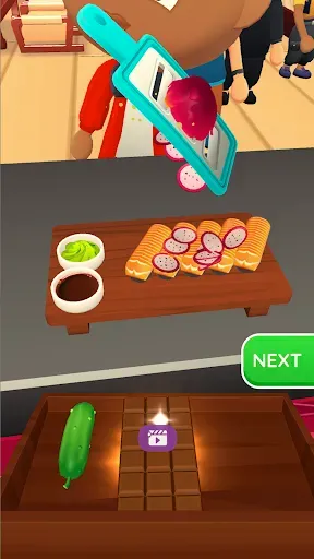 Скриншот 7 — Sushi Roll 3D - Готовь Суши