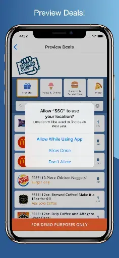 Скриншот 6 — Starving Student Card App