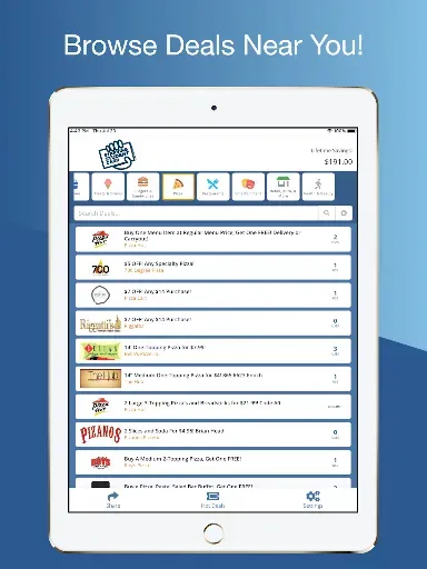Скриншот 8 — Starving Student Card App