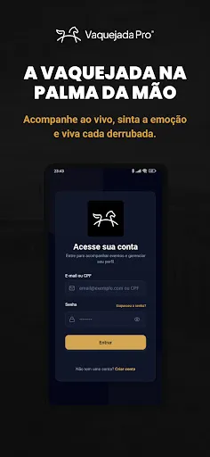 Скриншот 1 — Vaquejada Pro