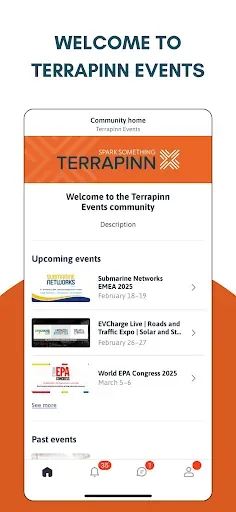 Скриншот 1 — Terrapinn Events