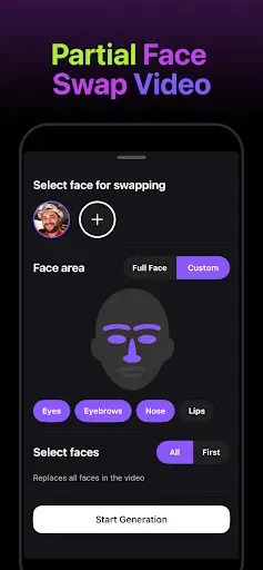 Скриншот 8 — Swapify: FaceSwap & Photoshoot