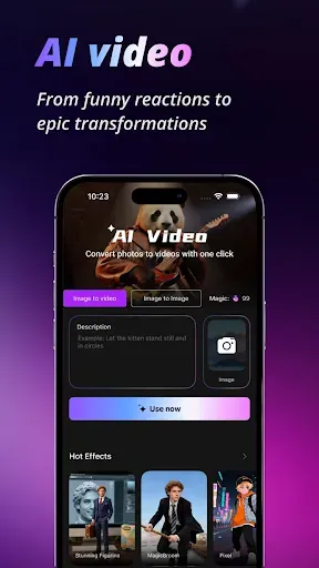Скриншот 1 — TrySwap - AI tool