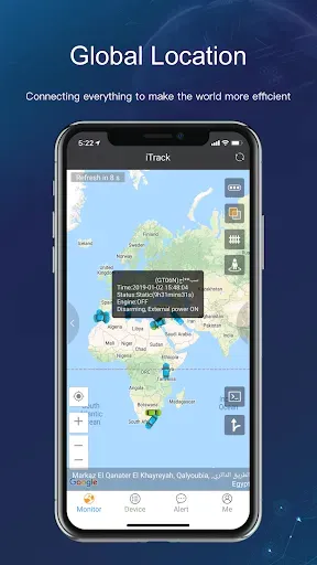 Скриншот 1 — iTrack - GPS Tracking System