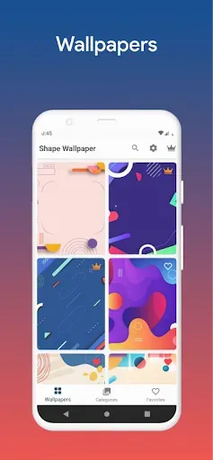 Скриншот 1 — Shape Wallpaper