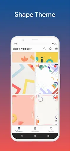Скриншот 2 — Shape Wallpaper