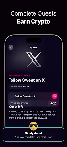 Скриншот 6 — Sweat Wallet: Walk Into Crypto