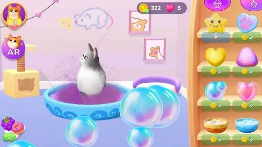 Скриншот 2 — My Sweet Meow: Виртуальной Кот