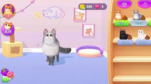 Скриншот 6 — My Sweet Meow: Виртуальной Кот