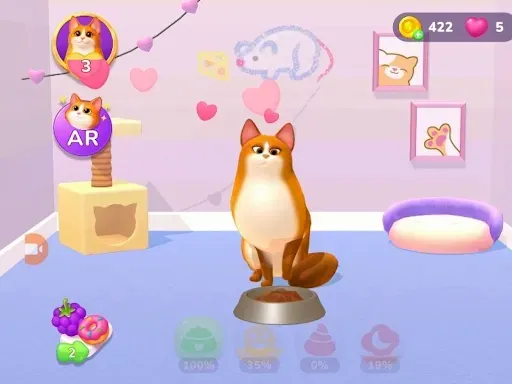 Скриншот 7 — My Sweet Meow: Виртуальной Кот