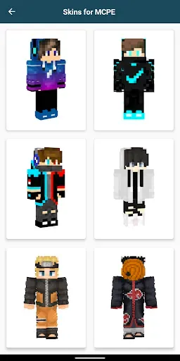 Скриншот 2 — Boys Skins for Minecraft PE