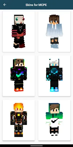 Скриншот 3 — Boys Skins for Minecraft PE