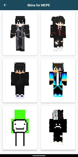 Скриншот 4 — Boys Skins for Minecraft PE