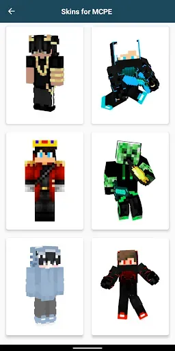 Скриншот 5 — Boys Skins for Minecraft PE