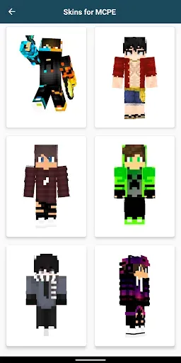 Скриншот 6 — Boys Skins for Minecraft PE