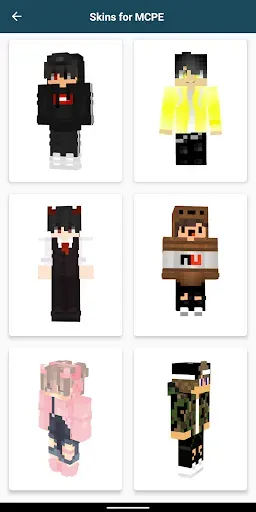 Скриншот 7 — Boys Skins for Minecraft PE