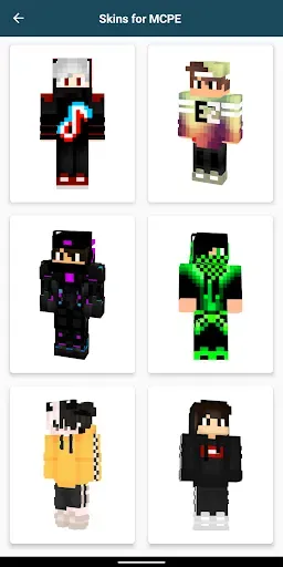 Скриншот 8 — Boys Skins for Minecraft PE