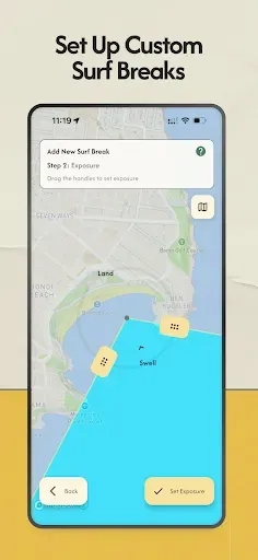 Скриншот 1 — Swell Scope — Surf Forecast
