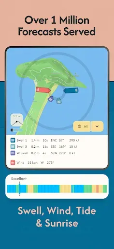 Скриншот 2 — Swell Scope — Surf Forecast