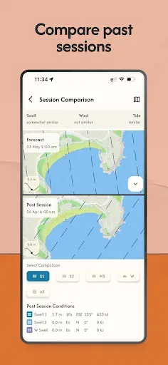 Скриншот 5 — Swell Scope — Surf Forecast