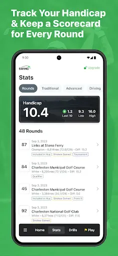 Скриншот 2 — SwingU: Golf GPS Range Finder