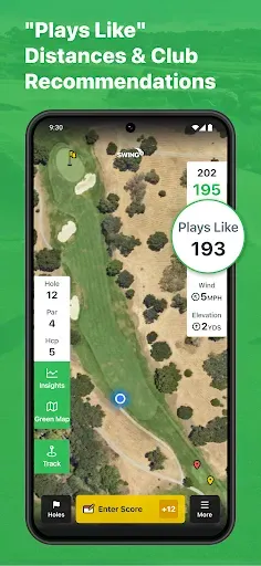 Скриншот 4 — SwingU: Golf GPS Range Finder