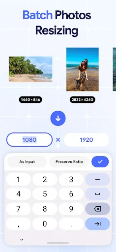 Скриншот 1 — Image Resizer