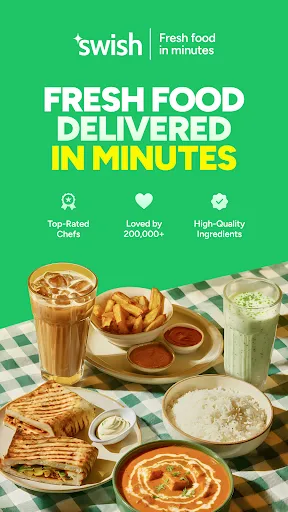 Скриншот 2 — Swish: 10-Min Food Delivery