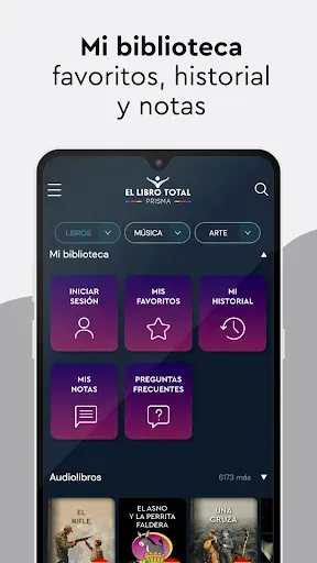 Скриншот 8 — Libro Total Libros AudioLibros
