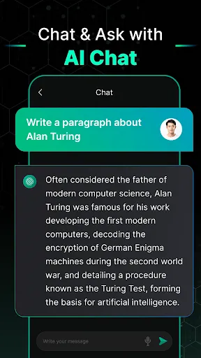 Скриншот 7 — AI Chat - Ask your AI Chatbot