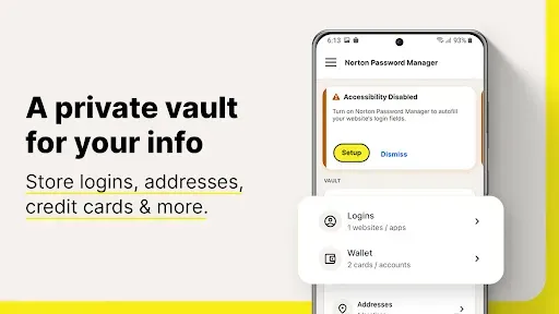 Скриншот 2 — Norton Password Manager