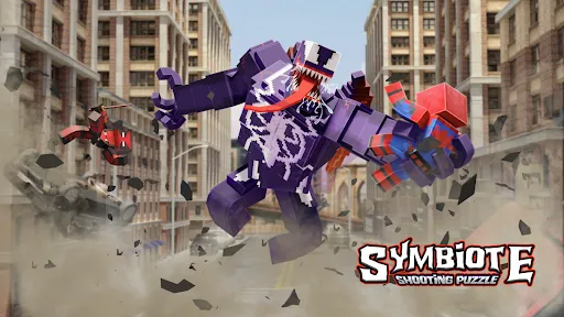 Скриншот 1 — Mr Symbiote Shooting Puzzle