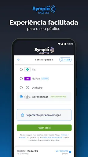 Скриншот 2 — Sympla Express