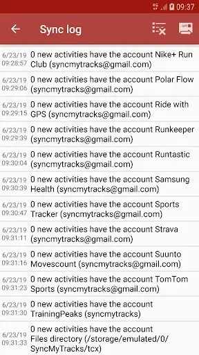 Скриншот 7 — SyncMyTracks
