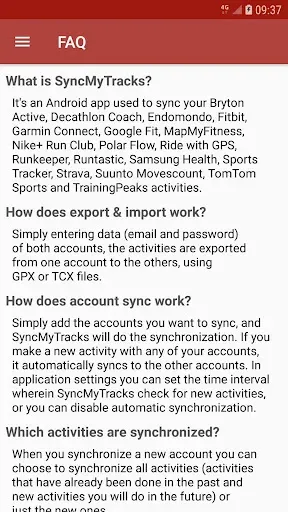 Скриншот 8 — SyncMyTracks