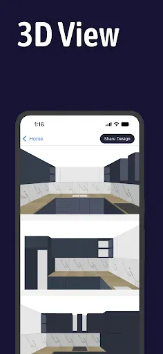 Скриншот 2 — Kitchen Design App