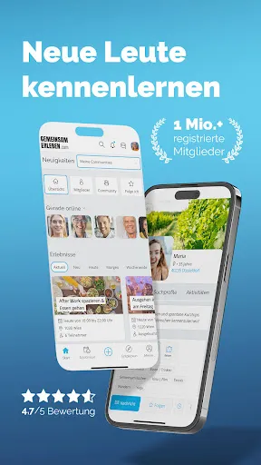 Скриншот 1 — GemeinsamErleben: Freunde-App